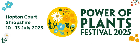 Power of Plants festival banner