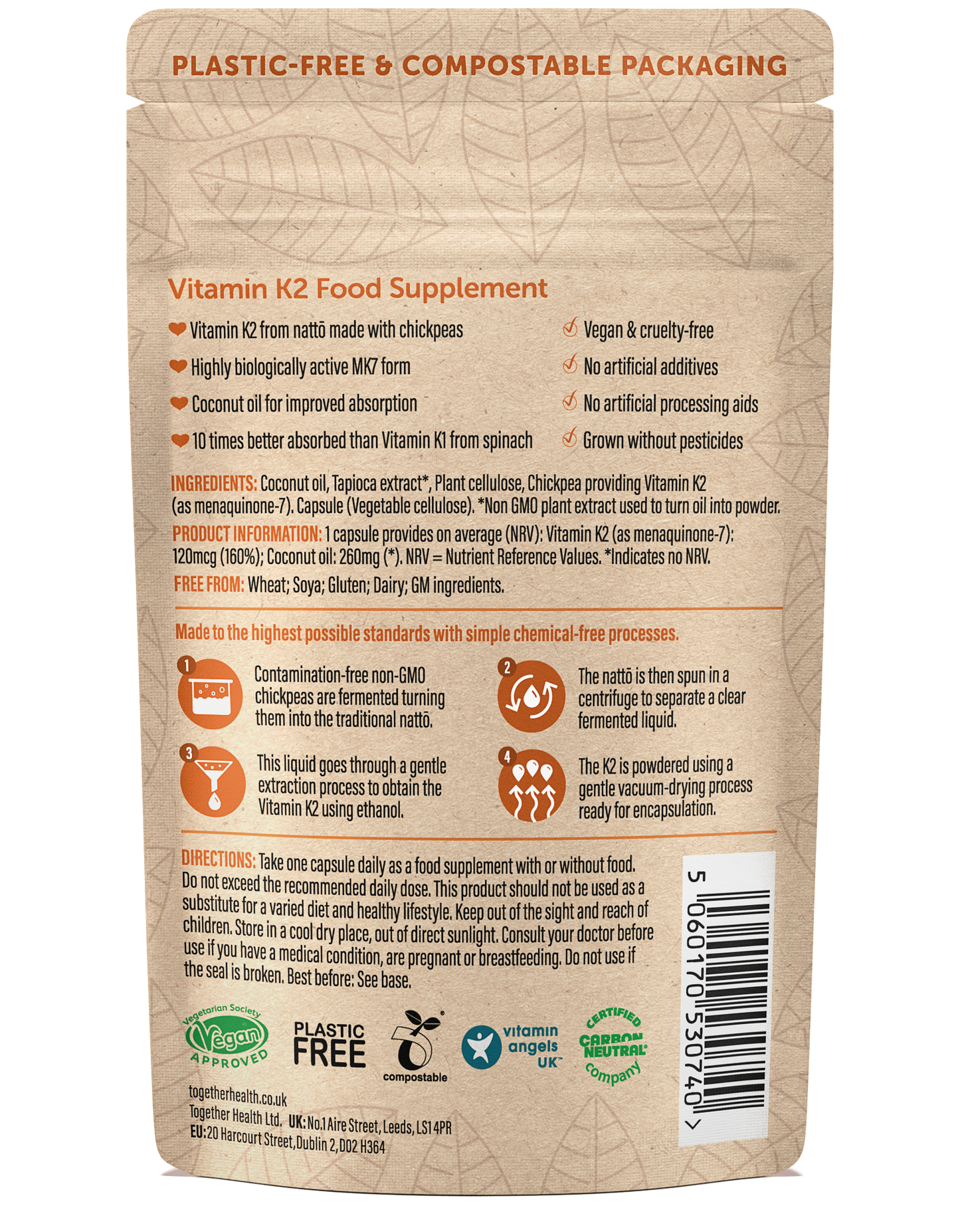 Vitamin K2 – Vegan Supplement – Together Health