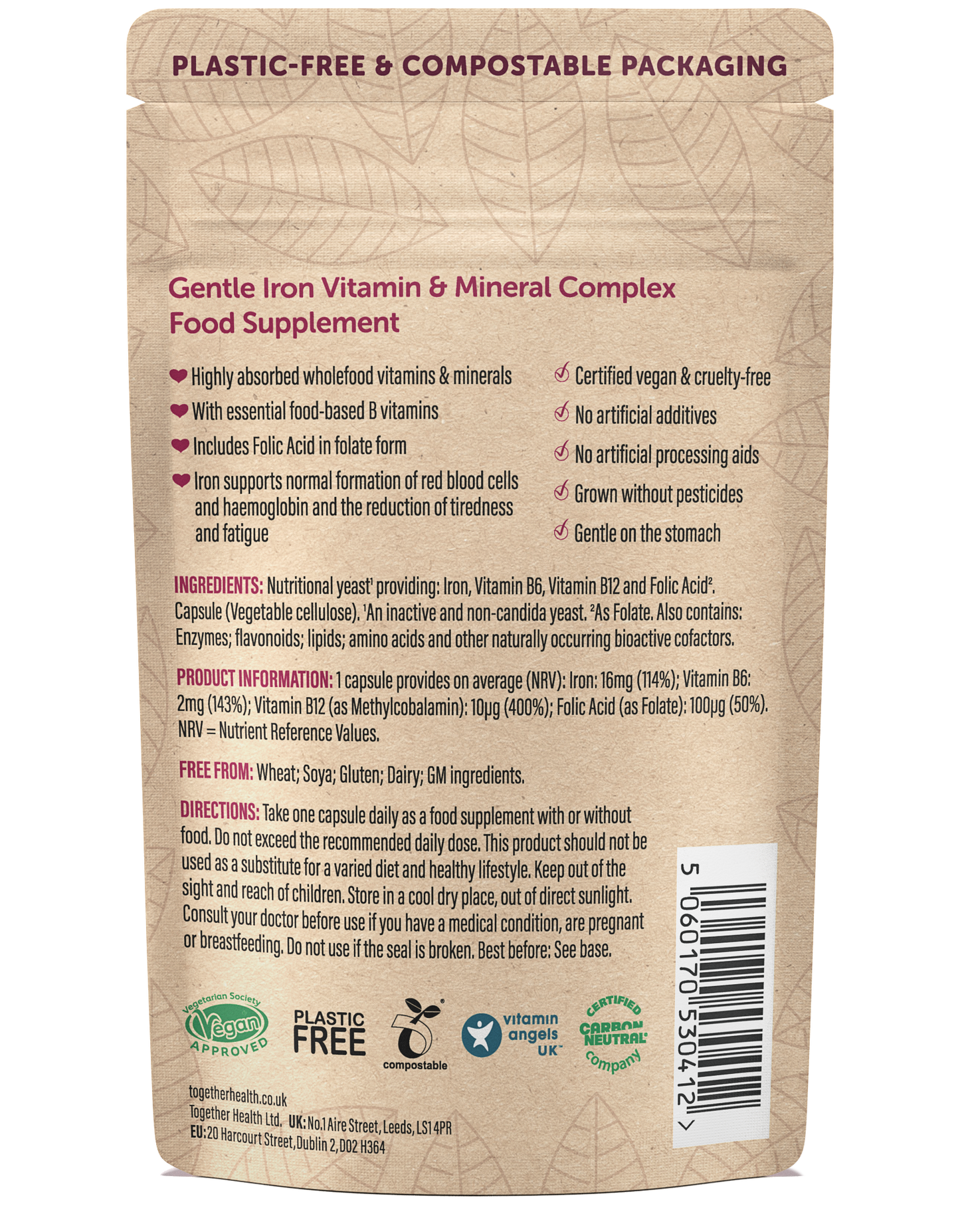 Gentle Iron – Iron Supplement – Together Health