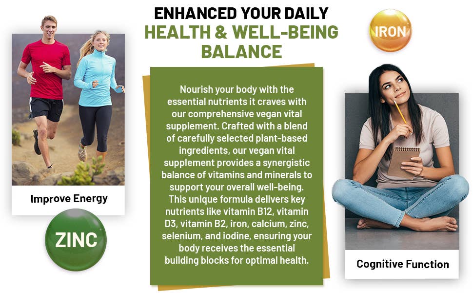 Vegan Vital Multivitamins 120 Capsule - Prowise Healthcare