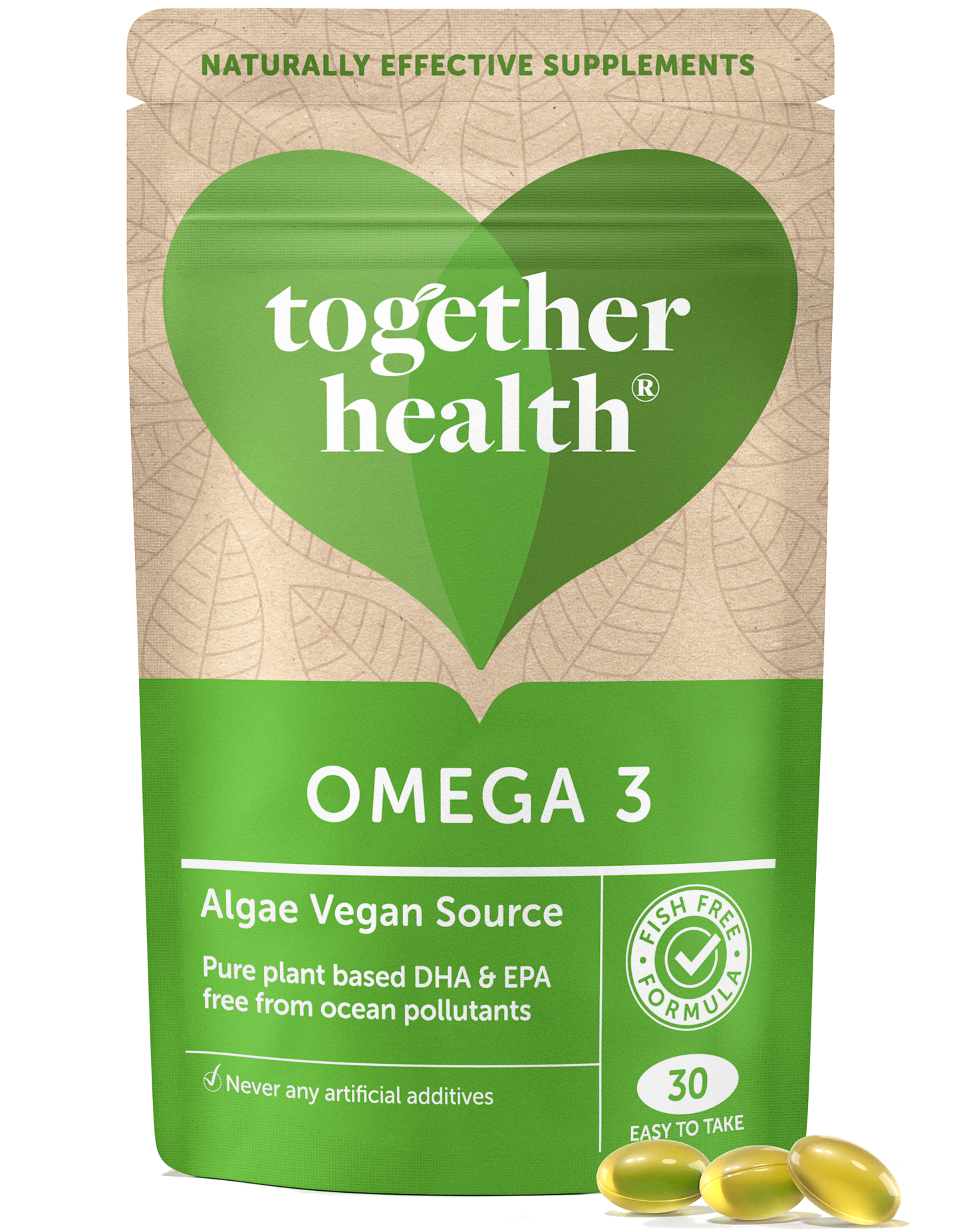 Omega 3 – Vegan Omega 3 – 30 Softgels - Together Health
