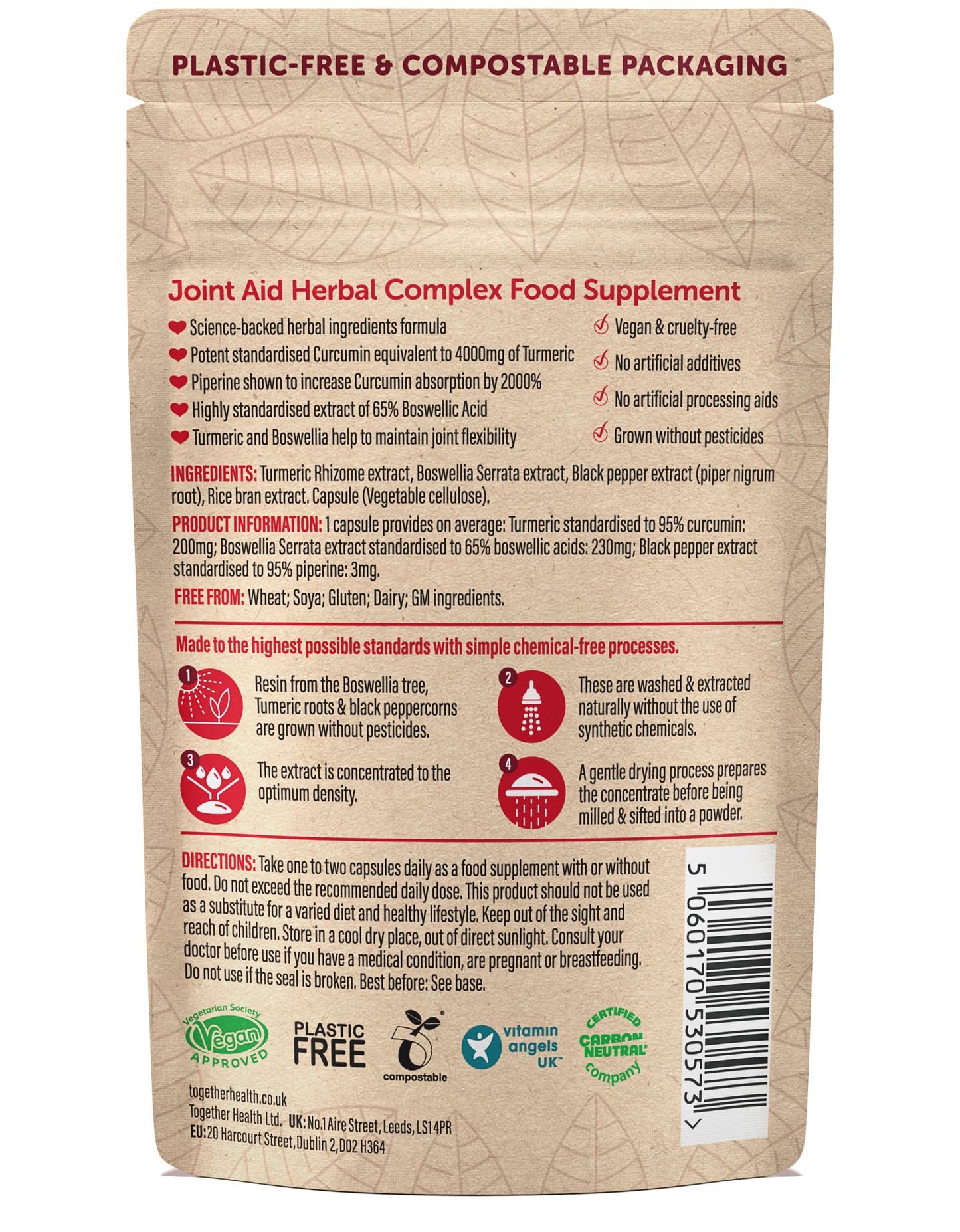 Joint Aid – Joint Supplement – 30 Capsules - Together Health