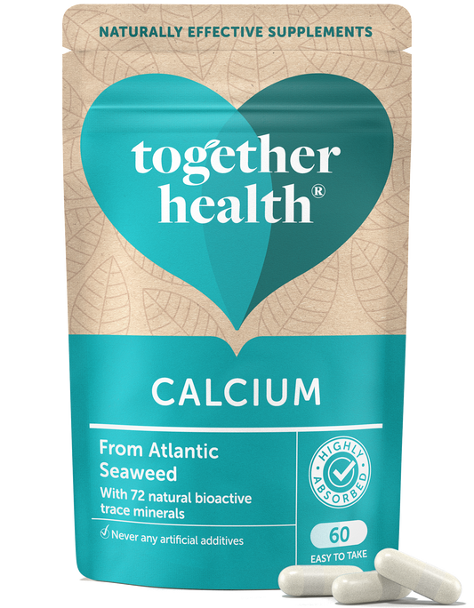 Calcium – Vegan Calcium Supplement – 60 Capsules Together health