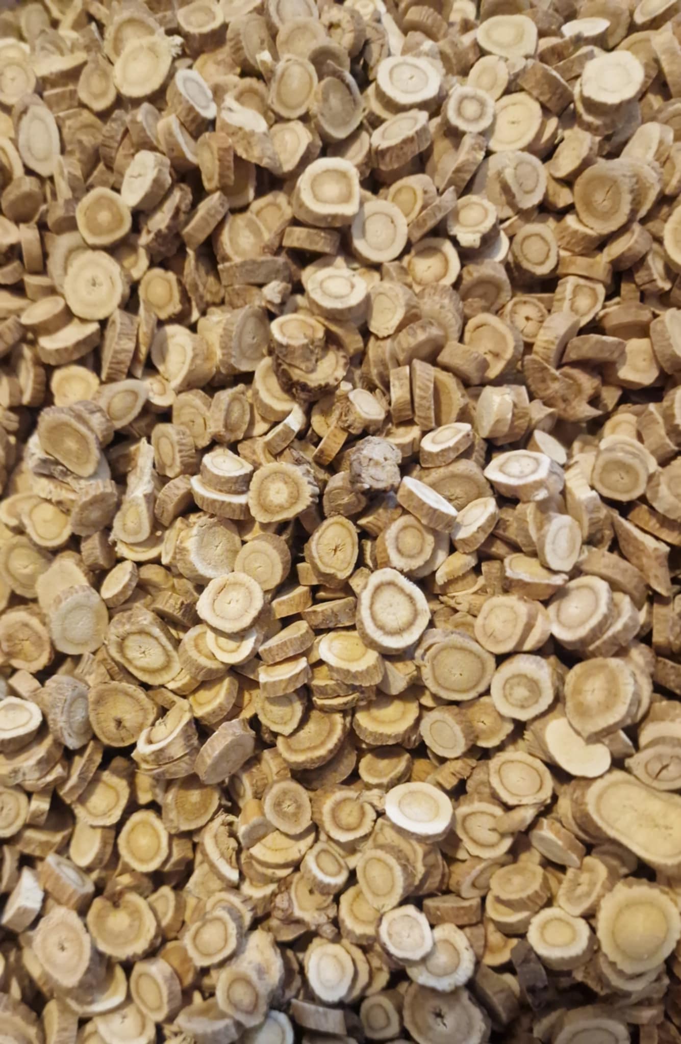 Astragalus root Organic, dried and cut loose herbal tea