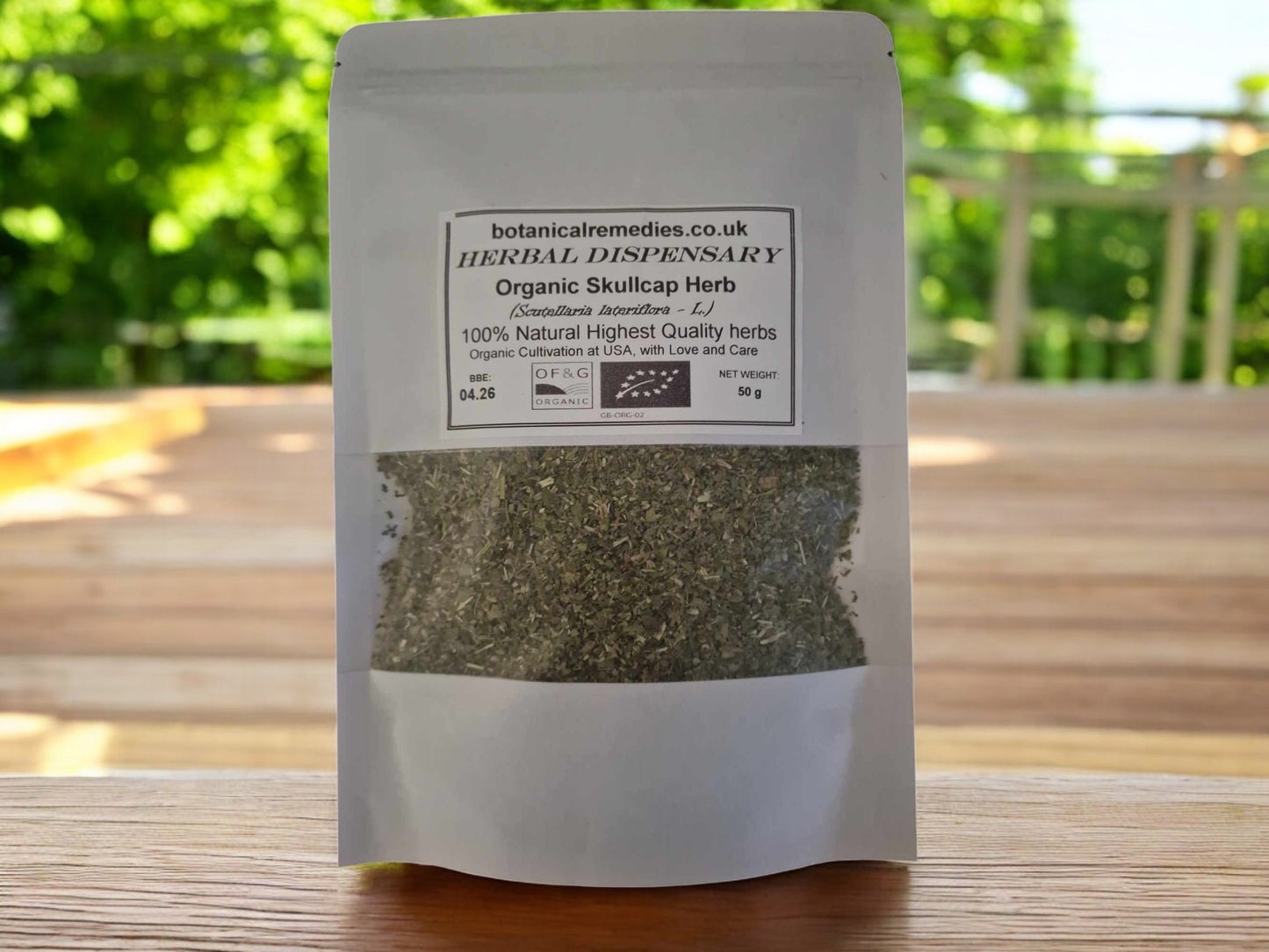 Organic Skullcap herb