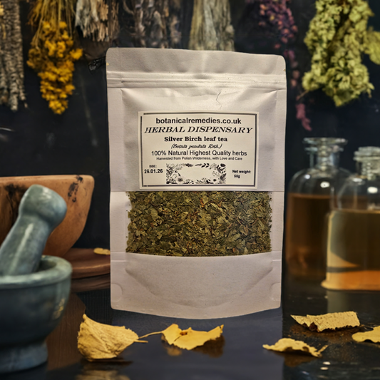 Birch leaf tea (Betula pendula Roth.) Lab-proven Quality and Purity