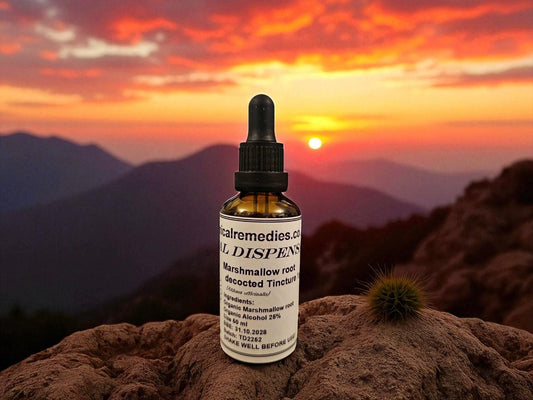 Organic Marshmallow root Tincture (Althaea officinalis)