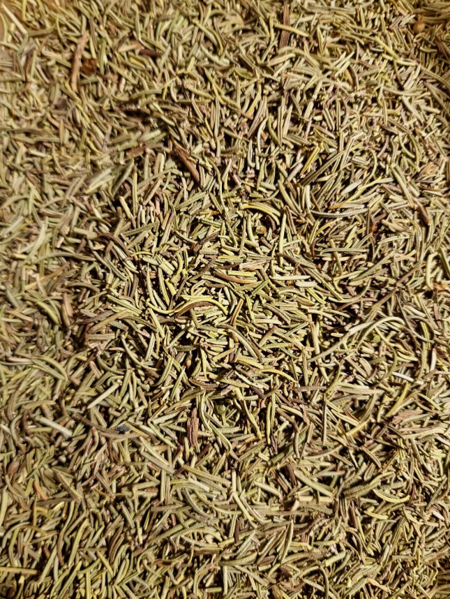 close up of dried Rosemary leaves, an loose herbal tea from Botanical Remedies herbal dispensary