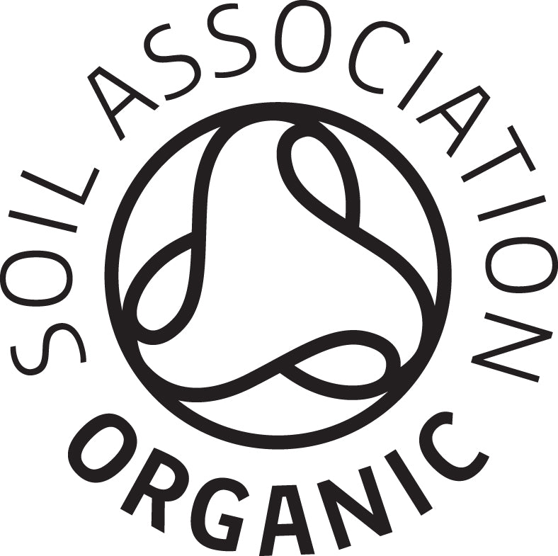 Logo of the Soil Association Organic on a white background