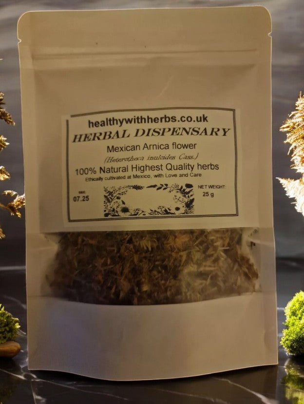 Mexican Arnica tea (Heterotheca inuloides Cass.) Lab-proven Quality and Purity