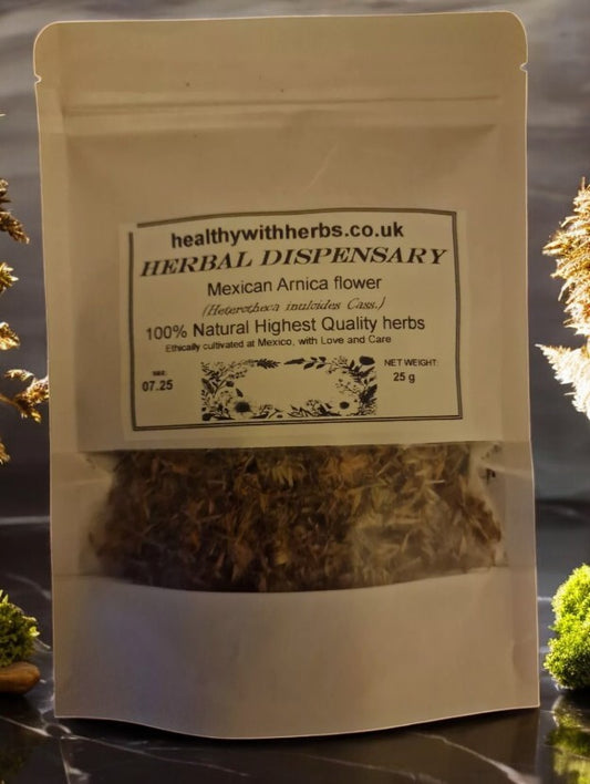 Mexican Arnica tea (Heterotheca inuloides Cass.) Lab-proven Quality and Purity