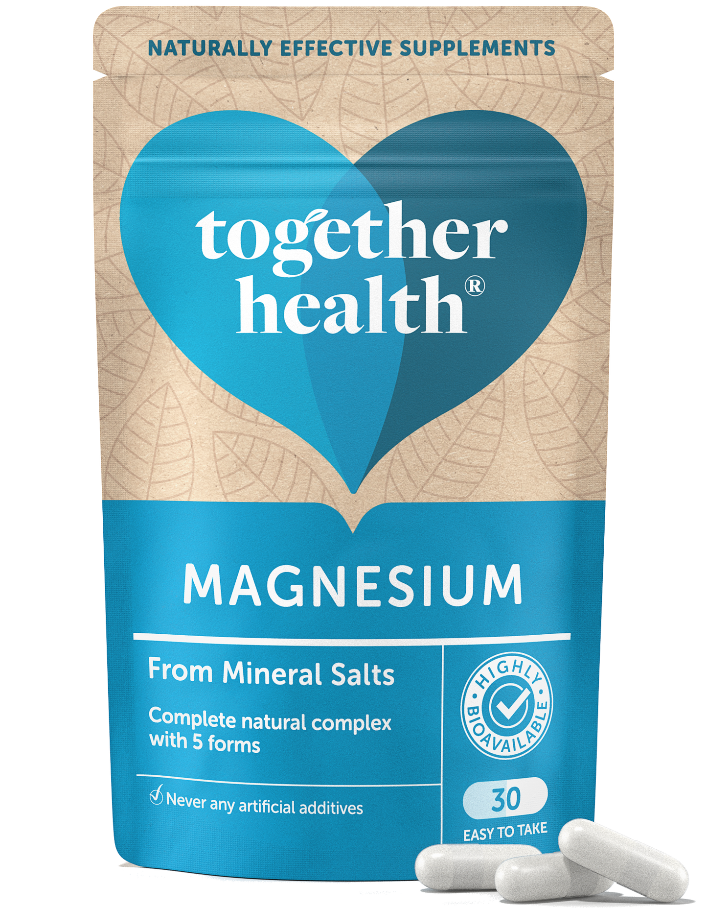 Magnesium Supplement – 30 Capsules - Together Health