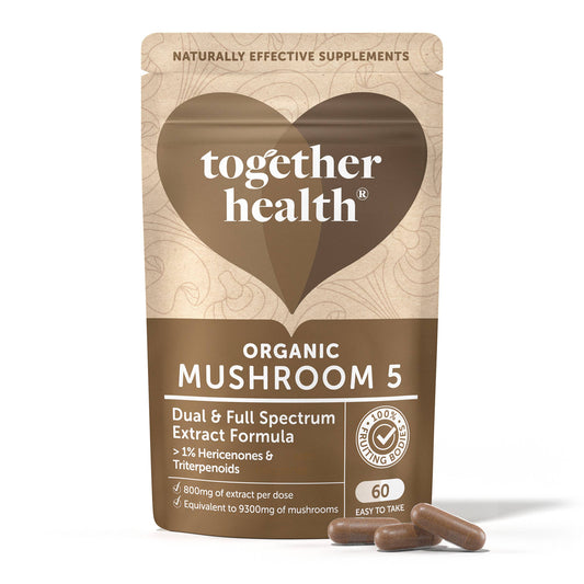 Mushroom 5 Blend – 9300mg – High Strength – Together Health