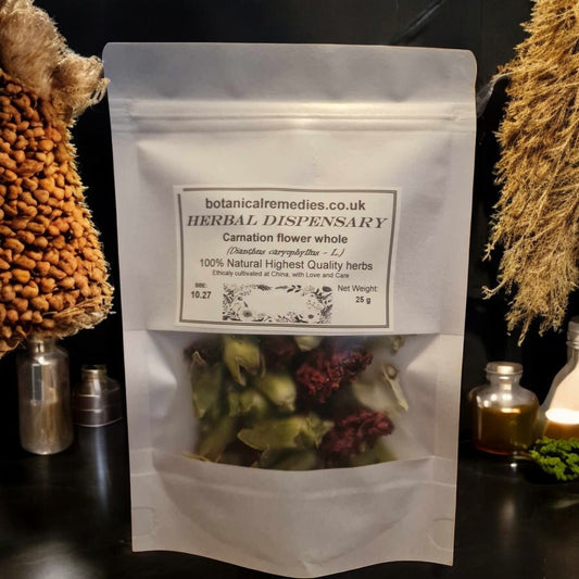 Carnation flower tea (Dianthus caryophyllus - L.) Lab proven Quality and Purity