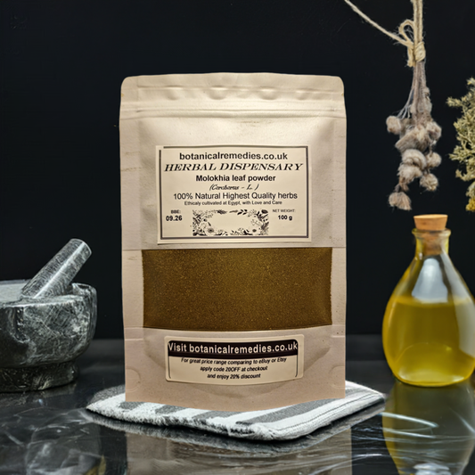 Molokhia leaf powder (Corchorus olitorius - L.) Lab proven Quality and Purity