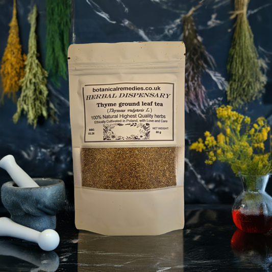 Thyme leaf cut tea (Thymus vulgaris L.) Lab-proven Quality and Purity