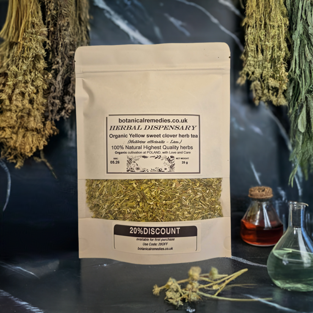 Organic Yellow Sweet clover herb (Melilotus officinalis - Lam.) Lab-proven Quality and Purity