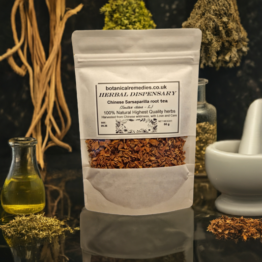 Chinese Sarsaparilla root tea (Smilax china - L.) Lab-proven Quality and Purity