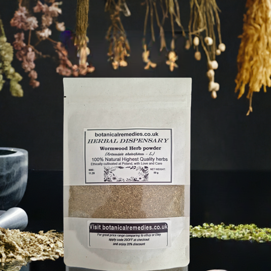 Wormwood ground herb (Artemisia absinthium L.) Lab-proven Quality