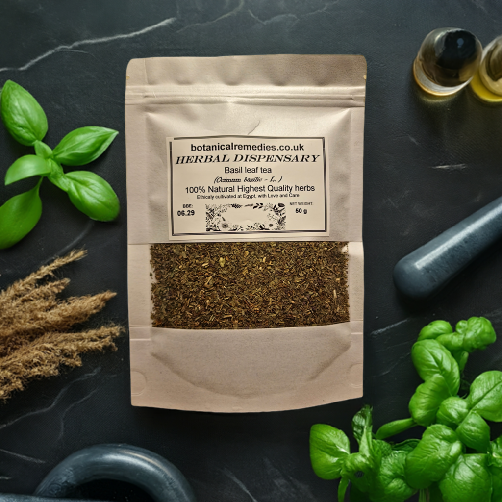 Basil leaf tea (Ocimum basilic - L.) Lab proven Quality and Purity