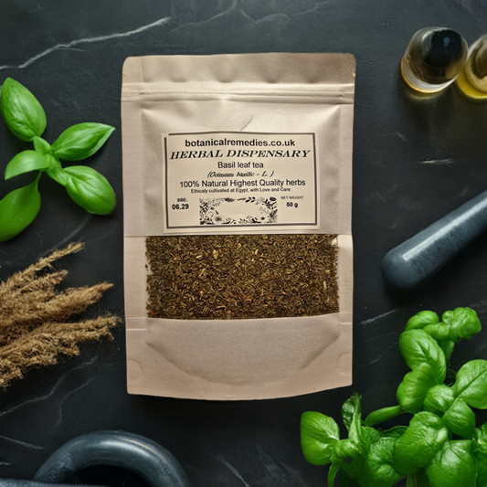 Basil leaf tea (Ocimum basilic - L.) Lab proven Quality and Purity