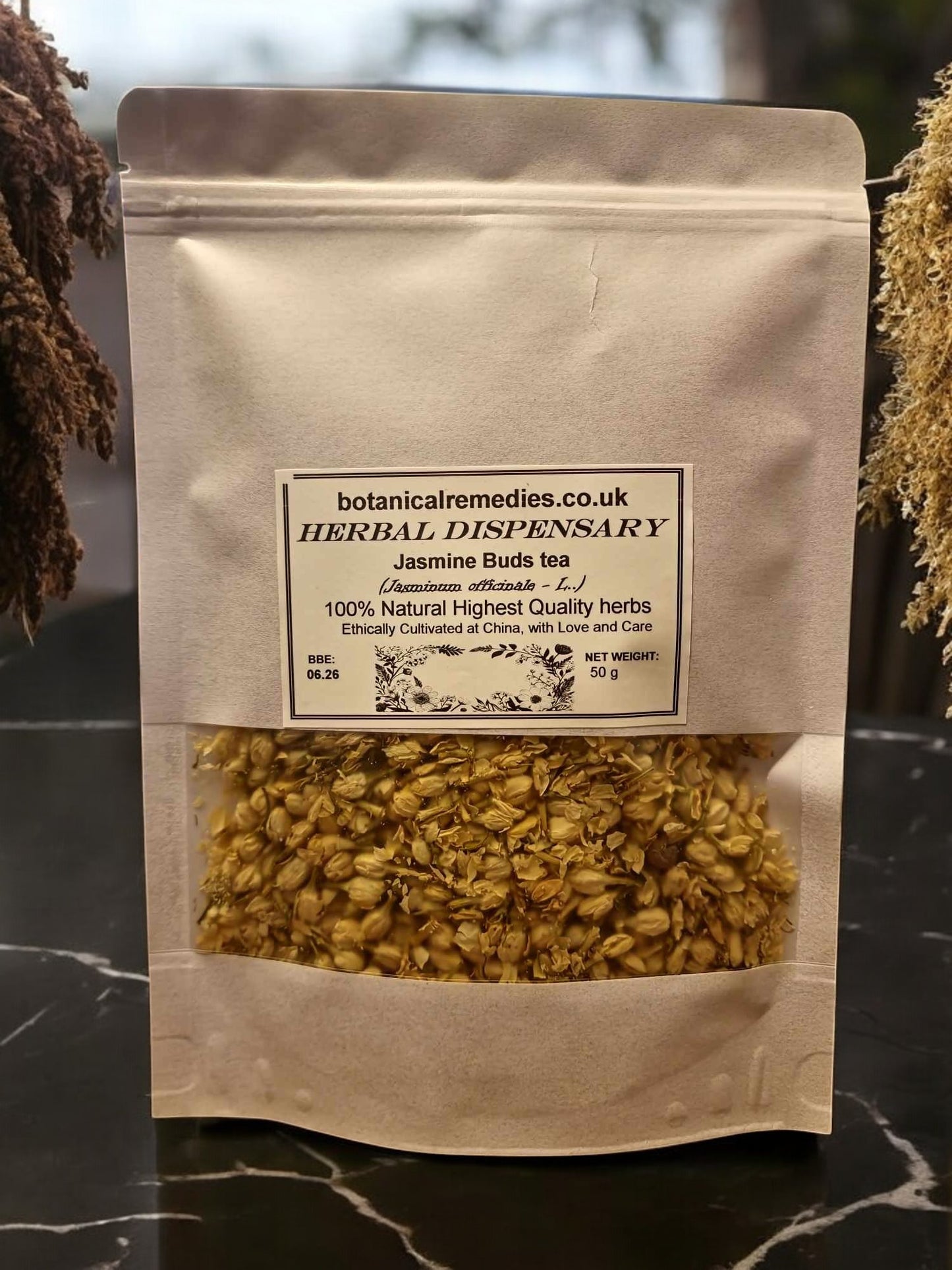 Jasmine buds tea (Jasminum officinale - L.) Lab proven Quality and Purity