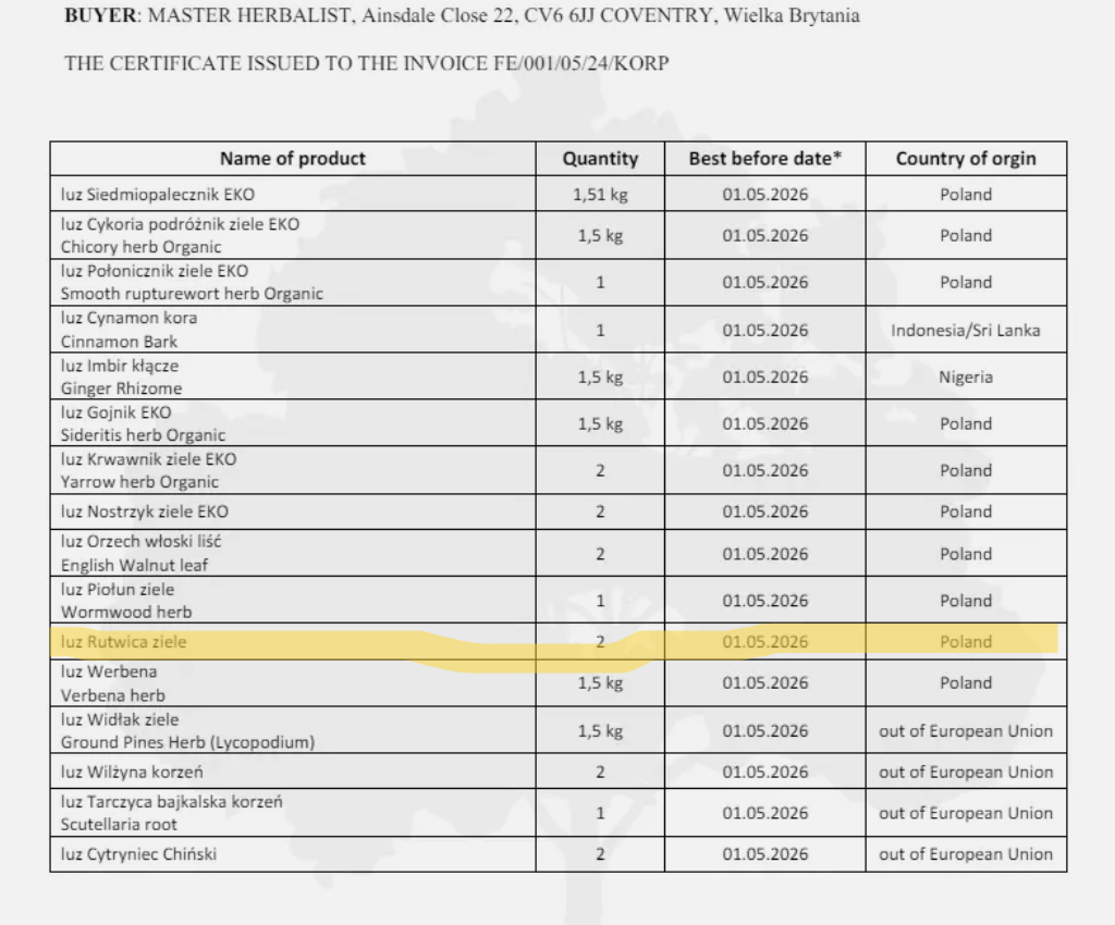 Goats Rue herb tea (Galega officinalis L.) Lab-proven Quality and Purity