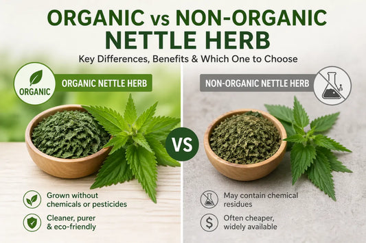 Organic vs Non-Organic Nettle Herb