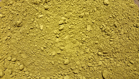 Matcha green tea powder (Camellia sinensis - (L.)Kuntze.)