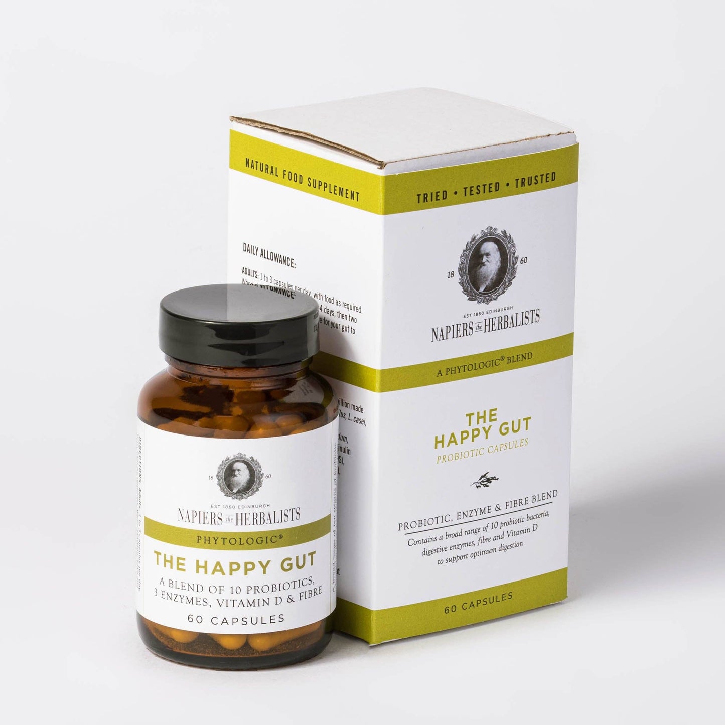 Napiers Phytologic Happy Gut Capsules