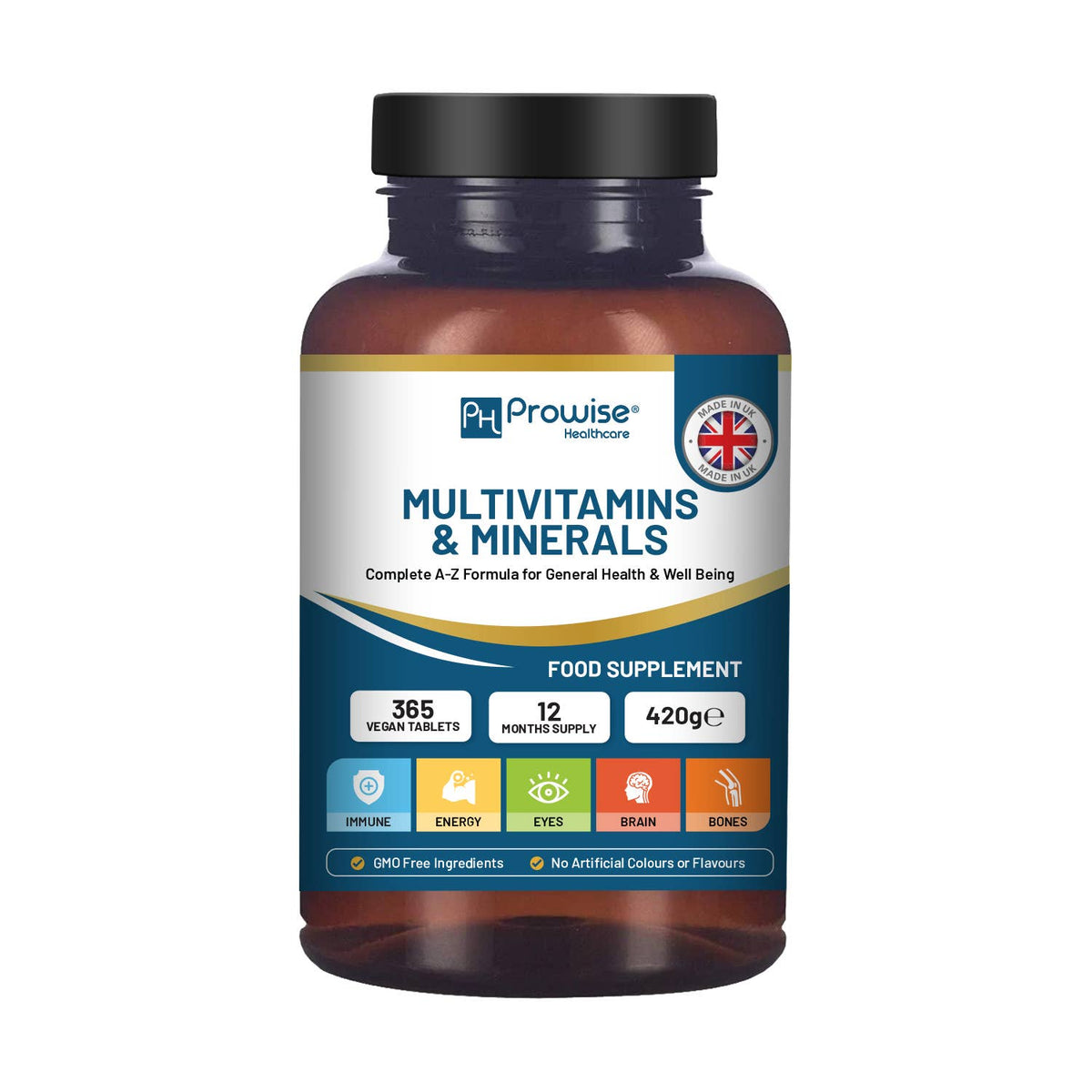 A-Z Multivitamins & Minerals l 365 Vegan Multivitamin Tablet