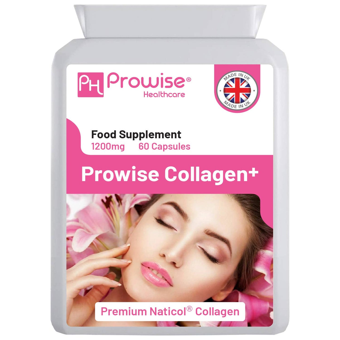 Marine Collagen+ 1200mg - 60 Capsules | UK Manufactured