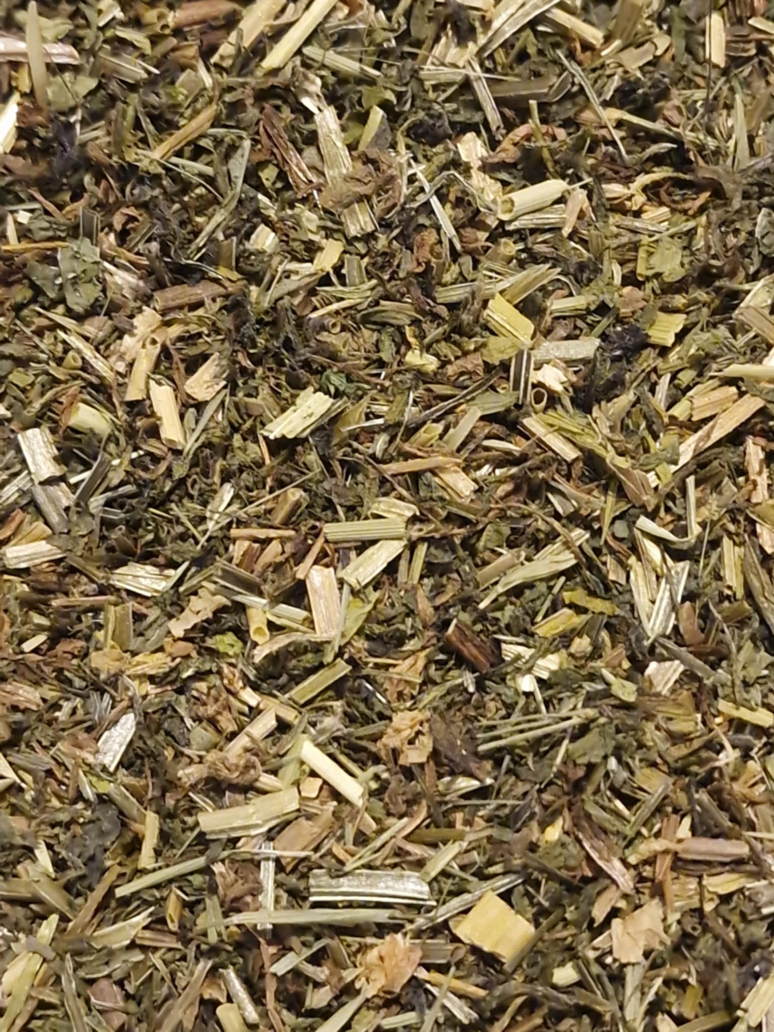 Organic Cleavers herb, dried and cut, an herbal remedy