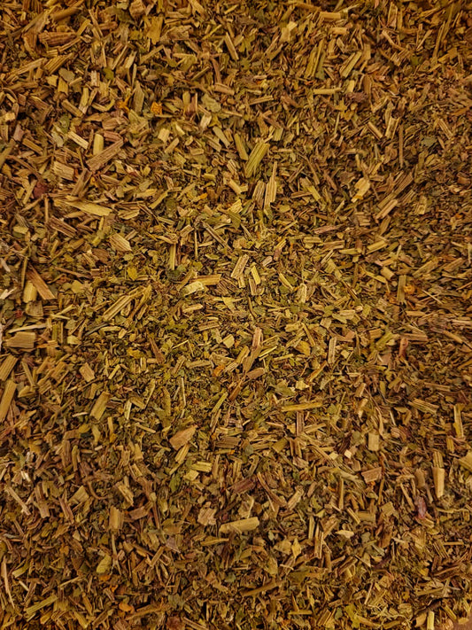 Greater Celandine herb tea (Chelidonium majus L.)