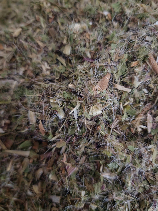 Organic Blessed Thistle herb dried and cut, loose herbal tea, an herbal remedy