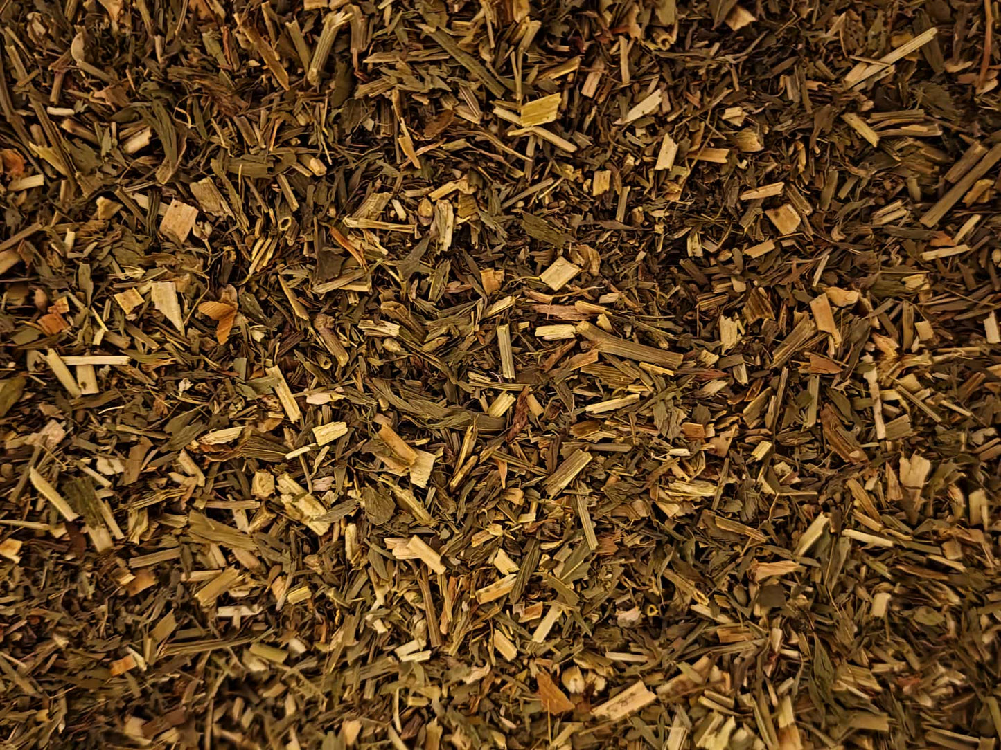Close-up of dried Organic Goat`s Rue herb, an herbal remedy, loose herbal tea
