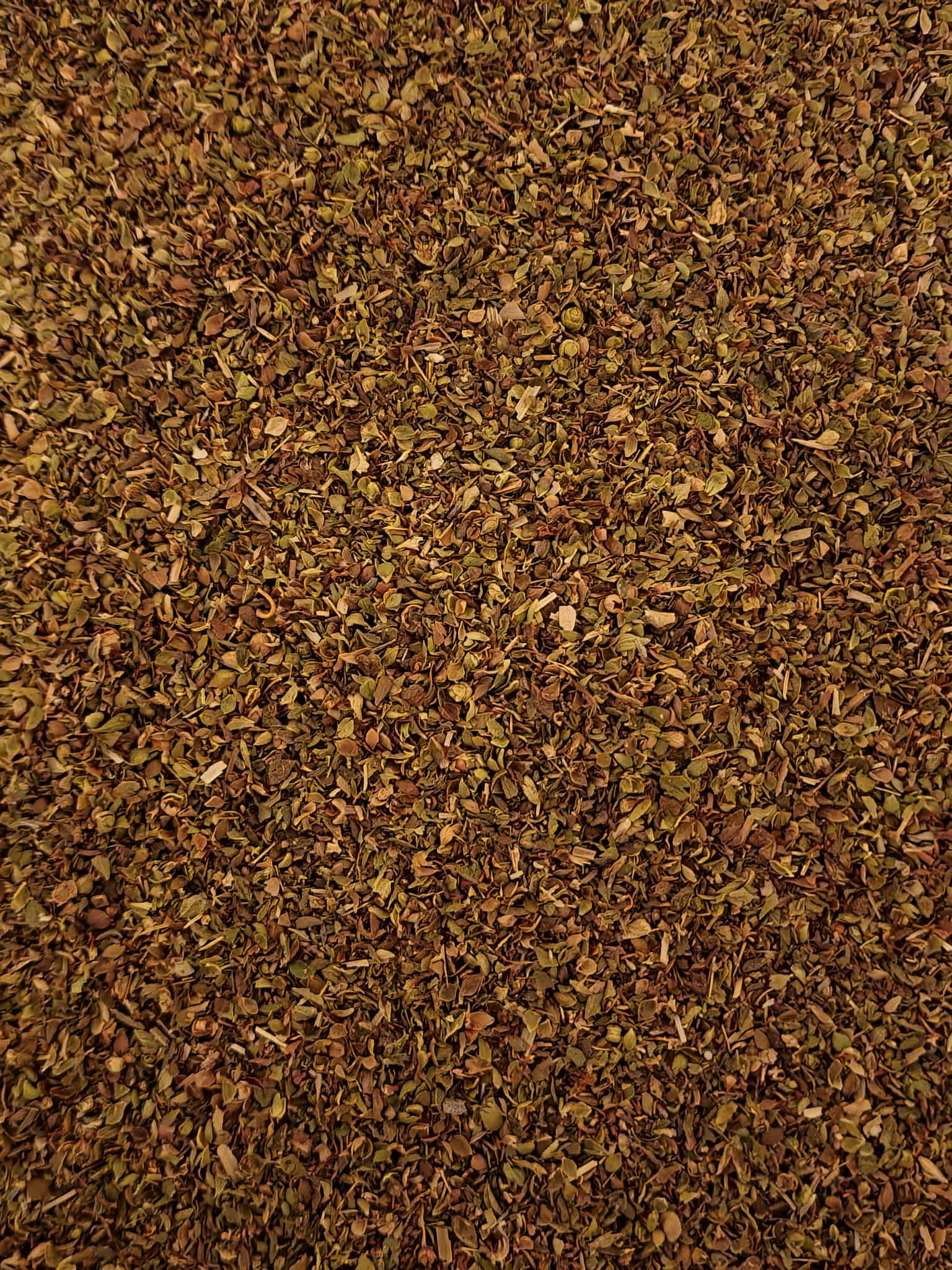 Close-up of dried Oregano leaf