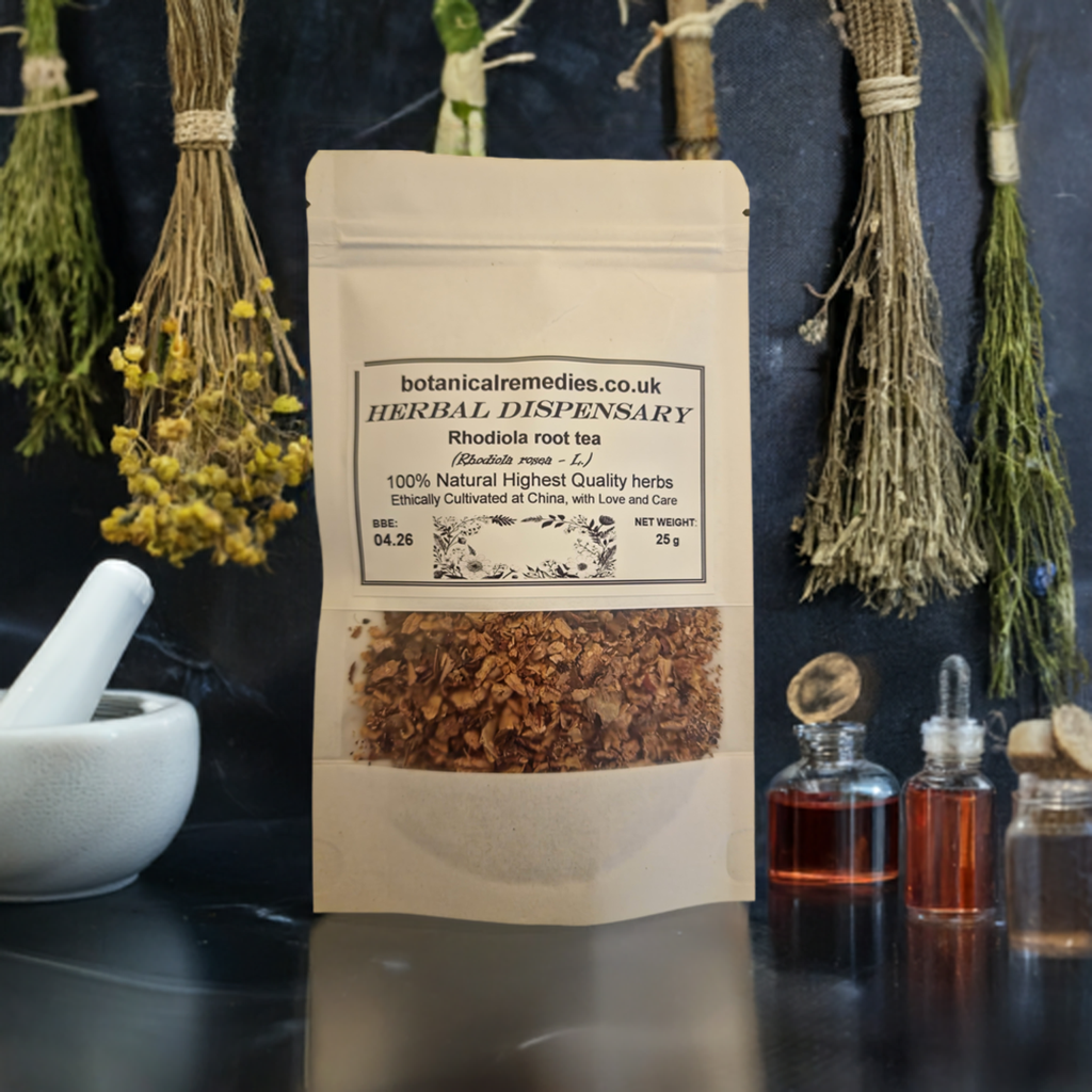 Rhodiola root cut