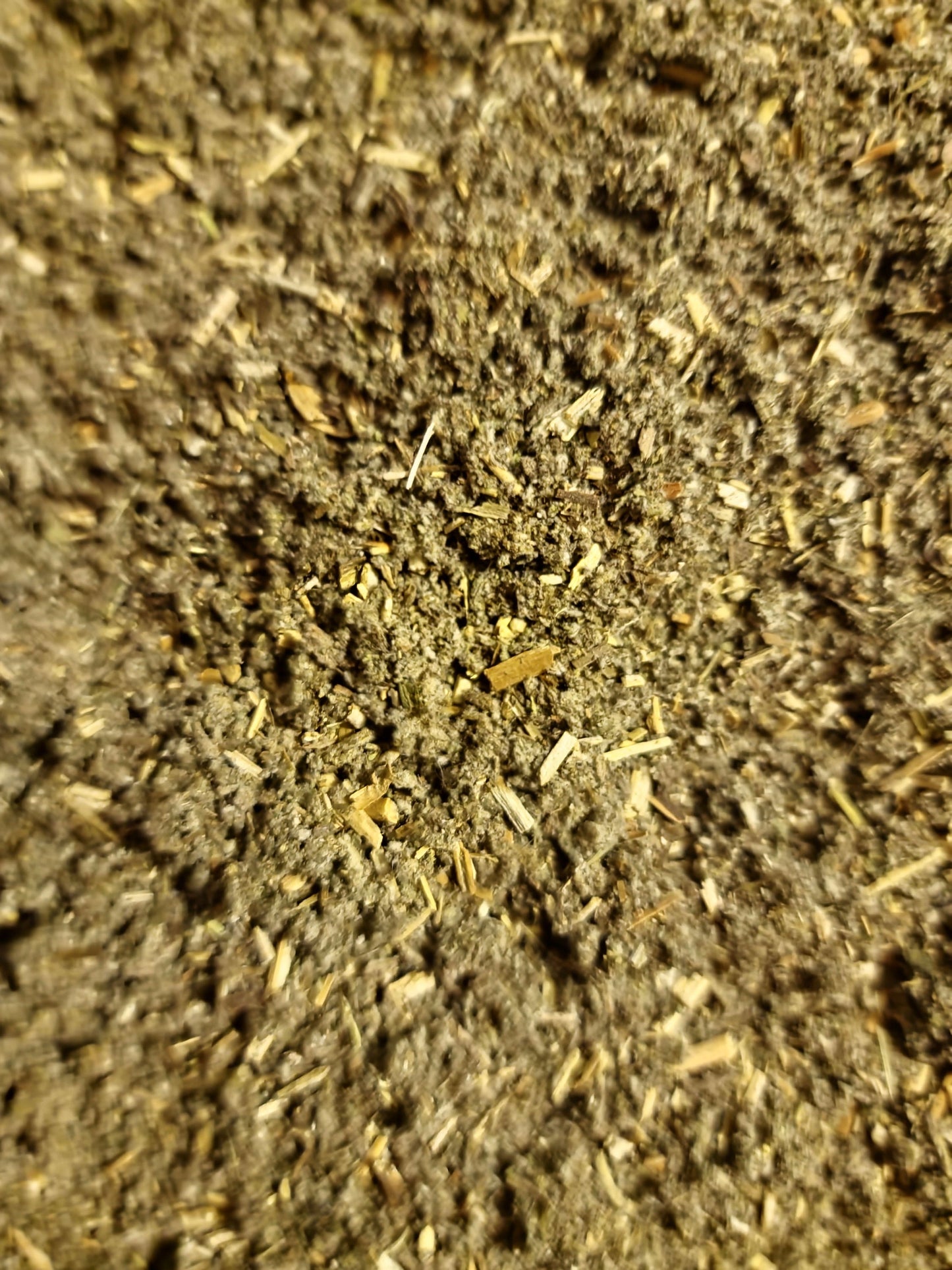 close up of dried and cut Sage Leaf, an loose herbal tea from Botanical remedies herbal dispensary