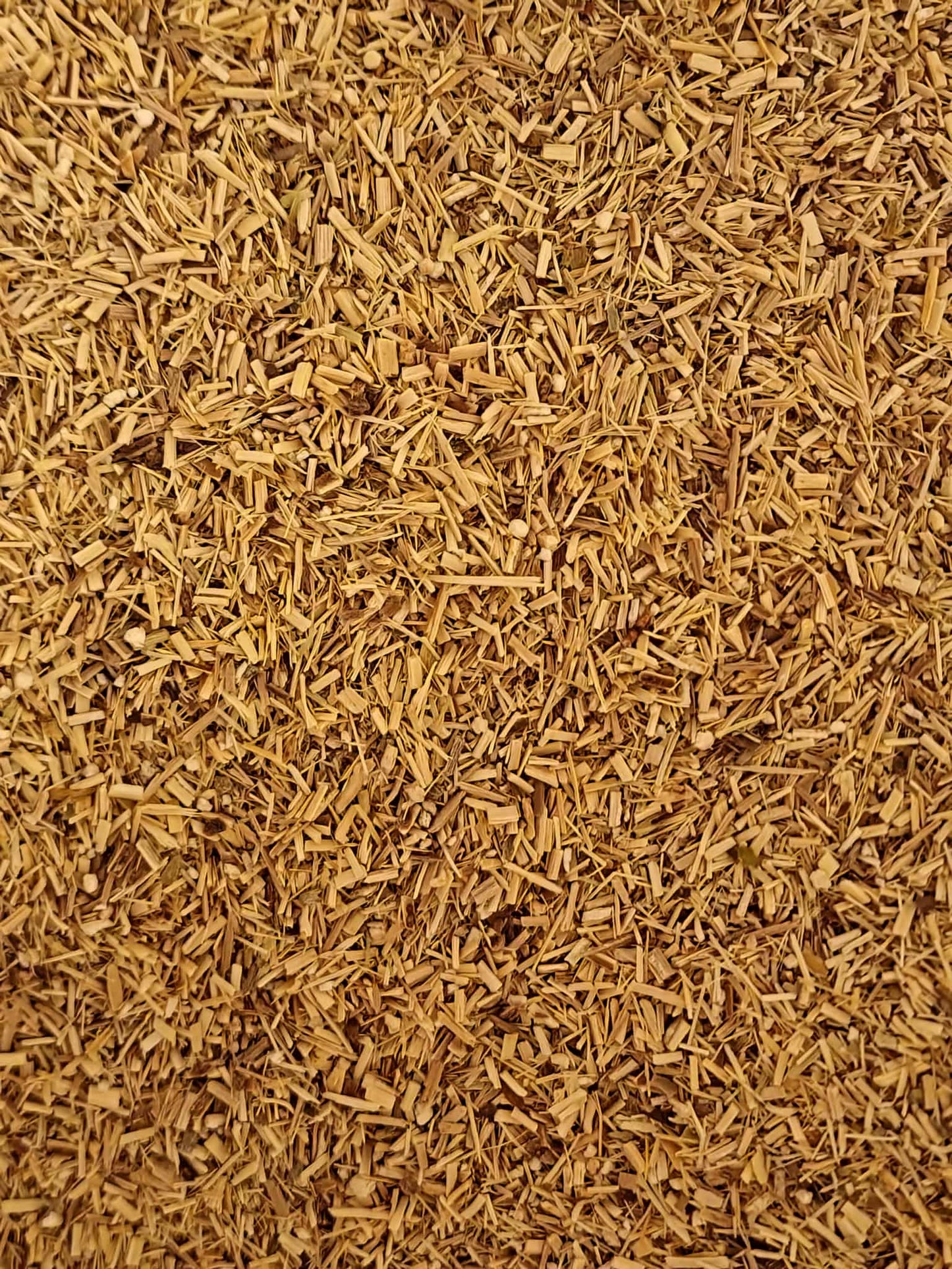 Close up of dried and cut Siberian ginseng root, loose herbal tea from Botanical Remedies herbal dispensary