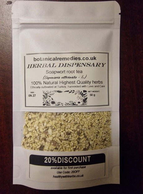 Soapwort root herbal tea (Saponaria officinalis L.) 10g-250g ...