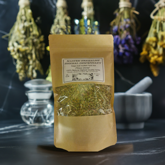 Tuberous Jerusalem sage herb tea (Phlomoides tuberosa L.)