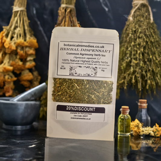 Agrimony dry herbal tea (Agrimonia eupatoria L.)