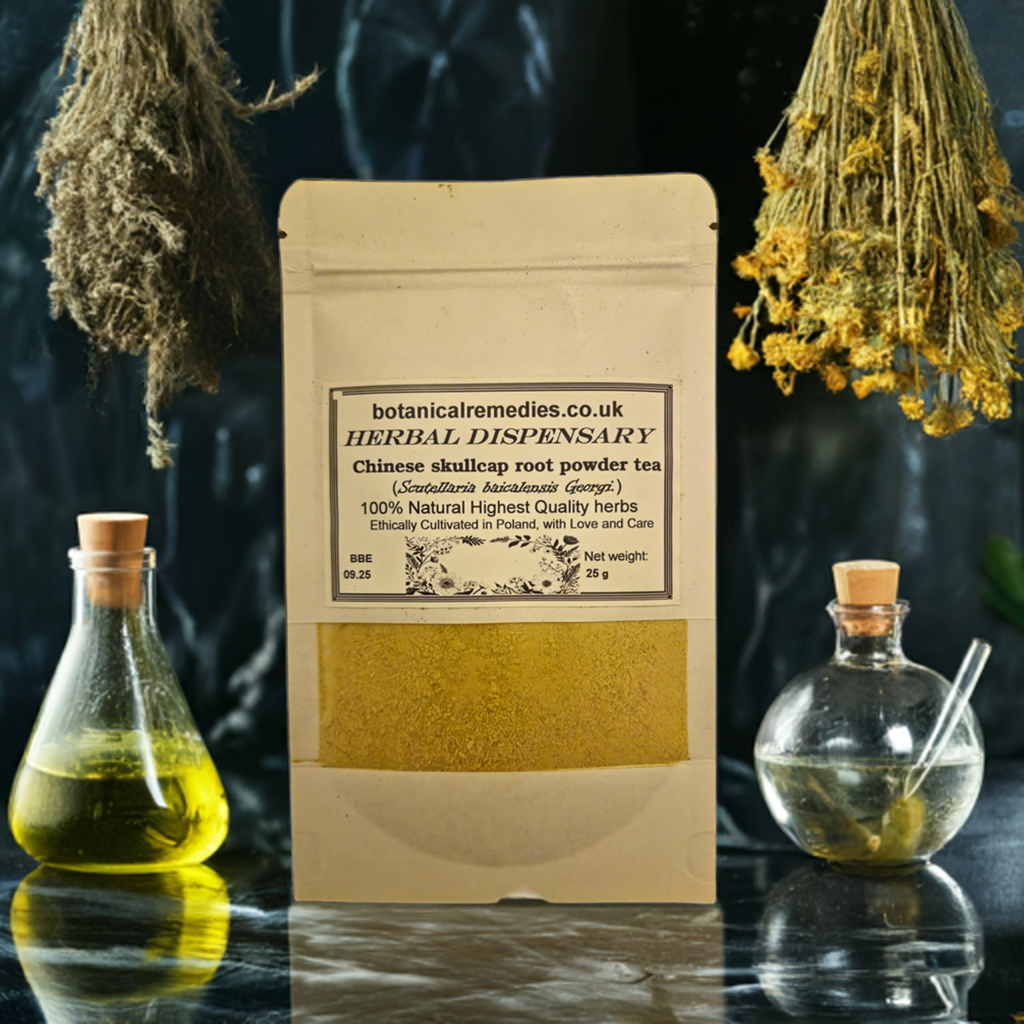 Baikal skullcap ground root tea (Scutellaria baicalensis Georgi.) Lab-proven Quality and Purity