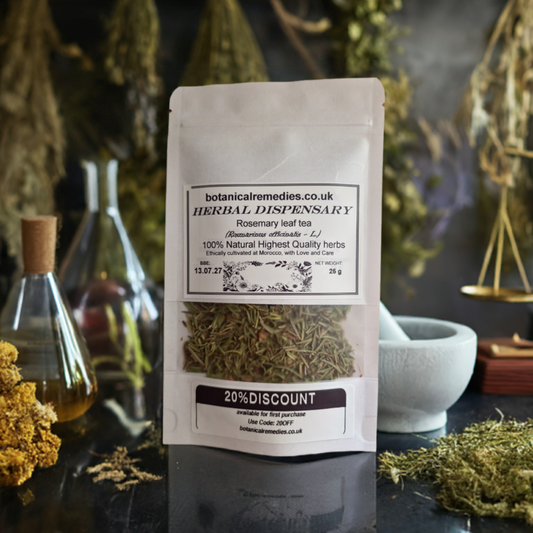 Rosemary leaf tea (Rosmarinus officinalis L.) Lab-proven Quality and Purity