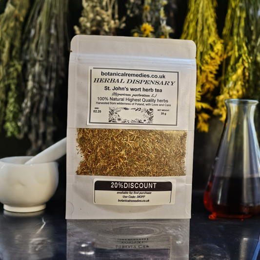 St. John’s Wort herb tea (Hypericum perforatum L.) Lab-proven Quality and Purity