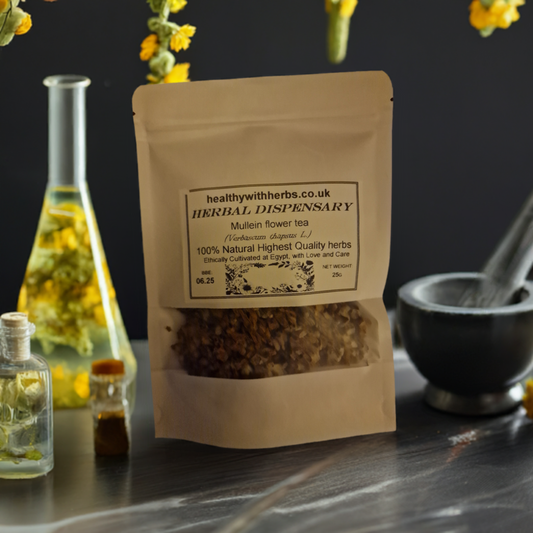 Mullein flower tea (Verbascum thapsus L.) Lab-proven Quality and Purity