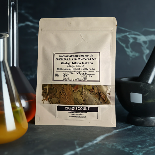 Ginkgo leaf tea (Ginkgo biloba L.) Lab-proven Quality and Purity