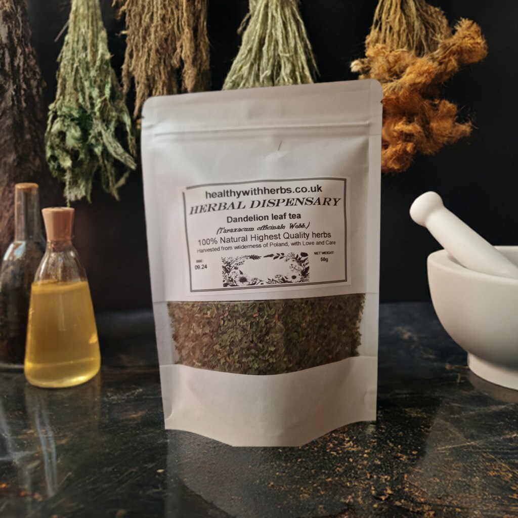 Dandelion leaf tea (Taraxacum officinale Webb.) Lab-proven Quality and Purity