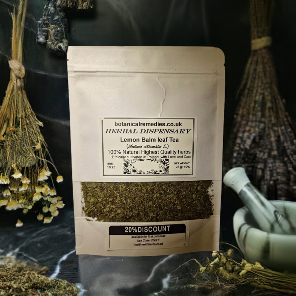 Lemon Balm leaf tea (Melissa officinalis L.) Lab-proven Quality and Purity